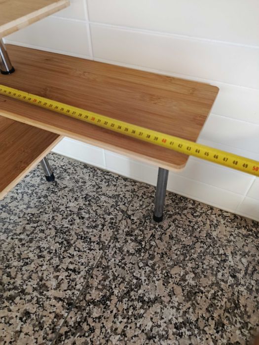 Prateleiras de aproveitamento de espaço para cozinha