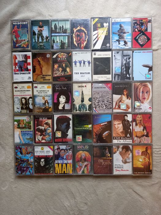 Kaseta magnetofonowa-muzyka zagraniczna