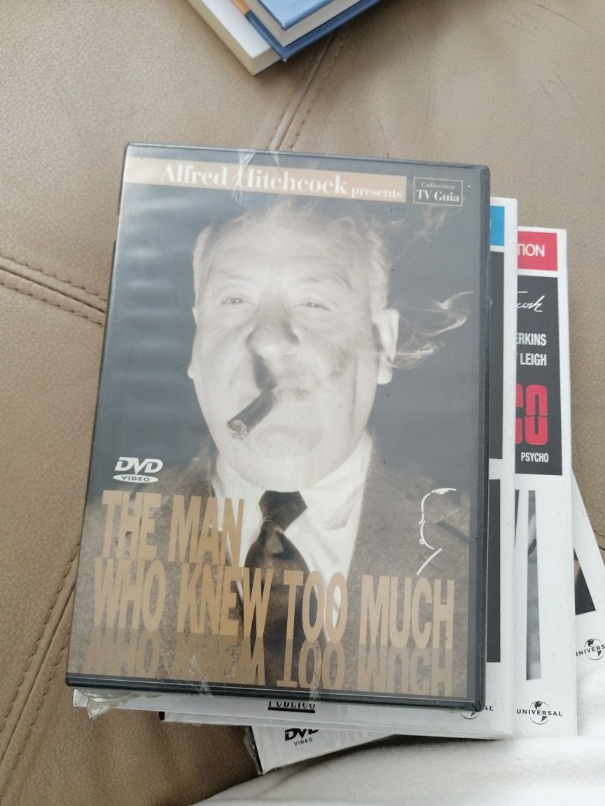 4 DVD's The Hitchcock Colletion, novos ainda selados