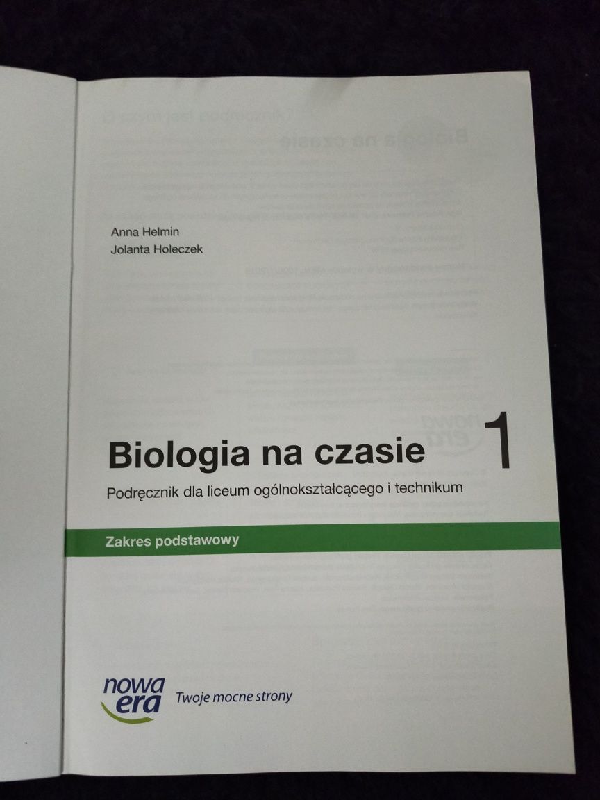 podręcznik do biologii