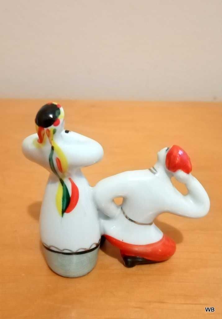 Figurka porcelanowa - Tancerze. Fabryka Porcelany Artystycznej Połonne