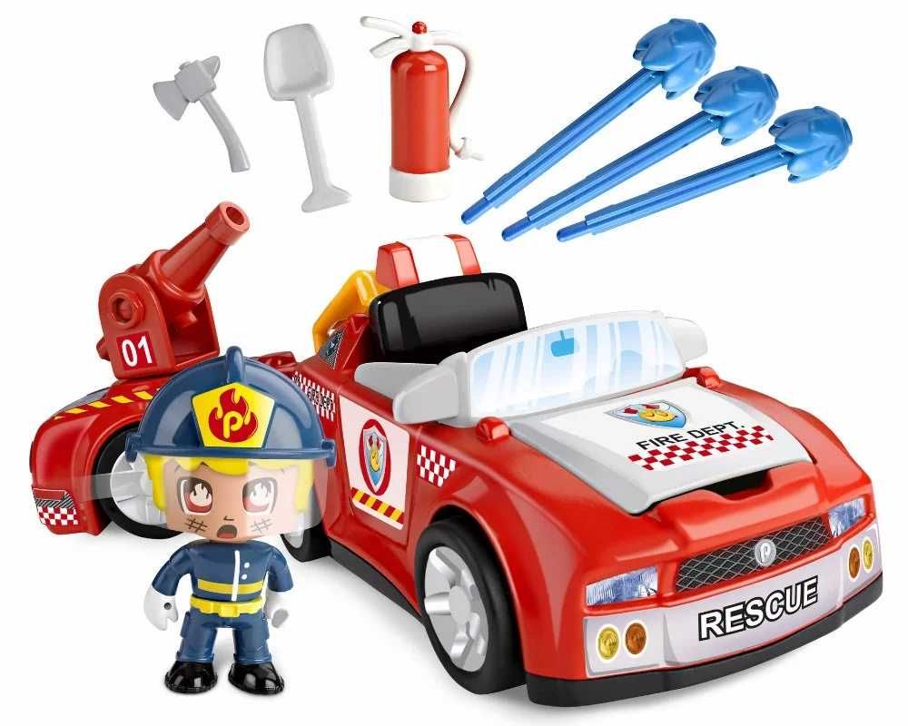 Epee PinyPon Action zestaw dla chłopców samochód strażacki figurka akc