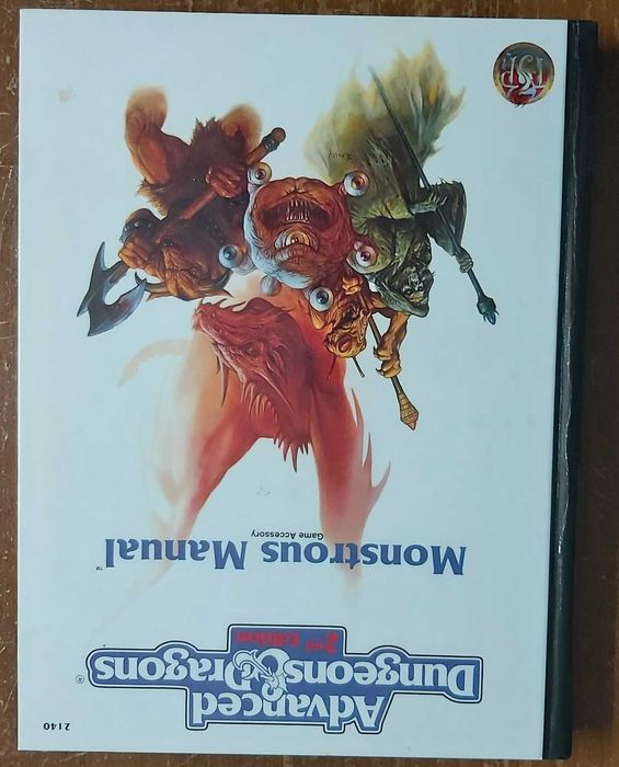 Advanced Dungeons And Dragons, Mounstrous Manual
