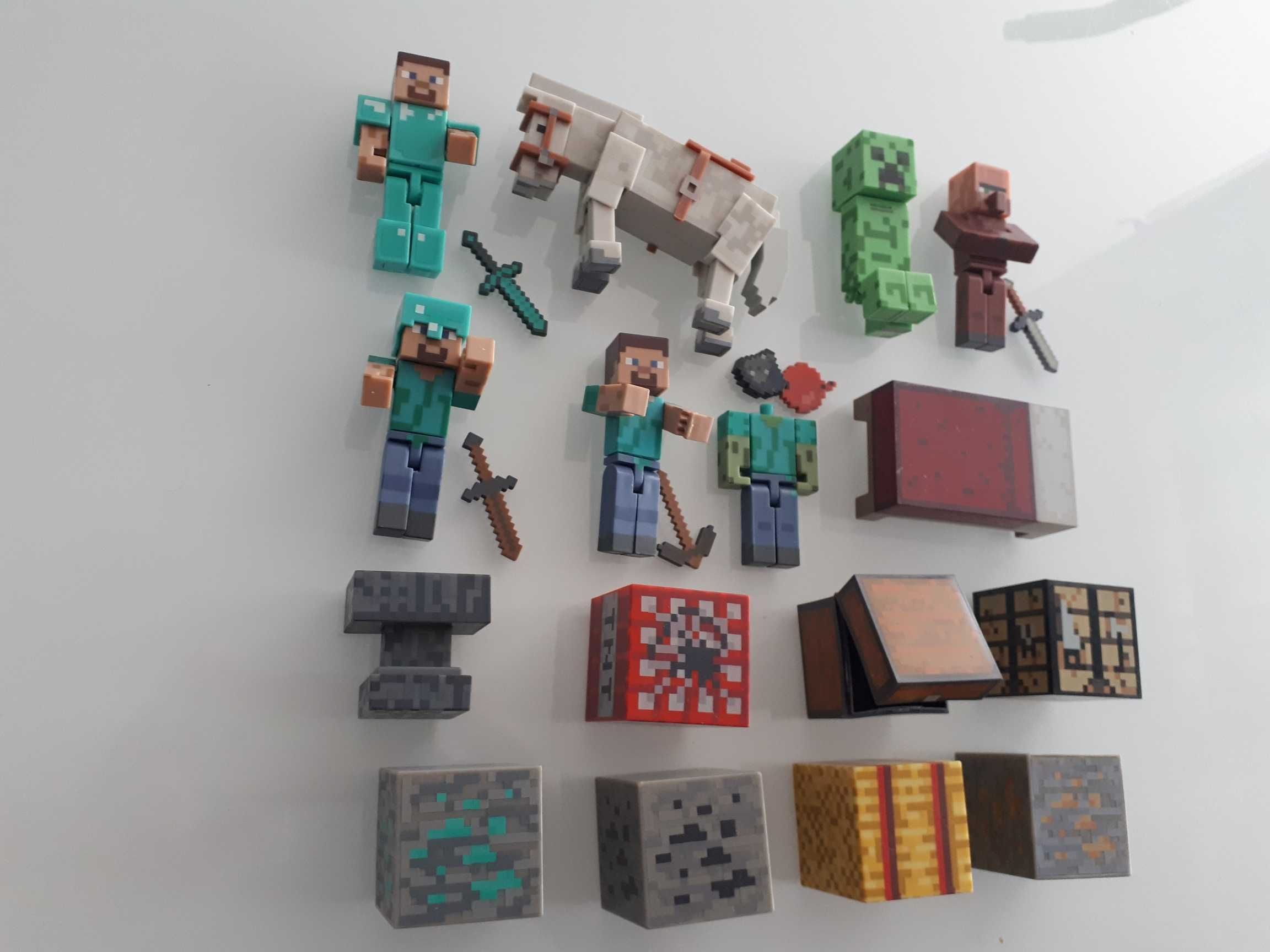 Figurki Minecraft Mojang oryginalne zestaw