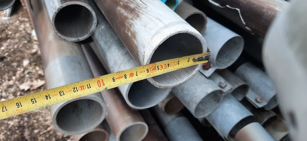 Rury plastikowe paszociąg koralikowy.