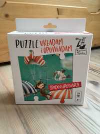 Puzzle 3+ Ukladam i opowiadam Spadochroniarze Kapitan Nauka Szymanowic