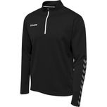 176 HUMMEL 16 lat czarna bluza sportowa piłkarska chłopięca na zamek