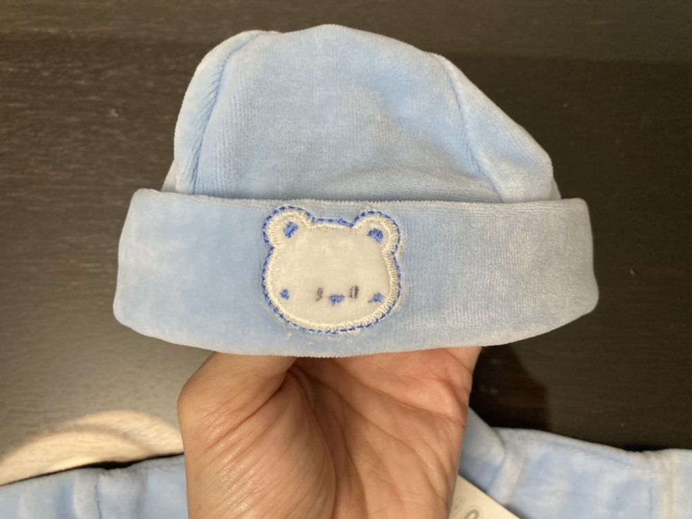 Conjunto Azul Bebe Querido 3 meses NOVO Em Caixa