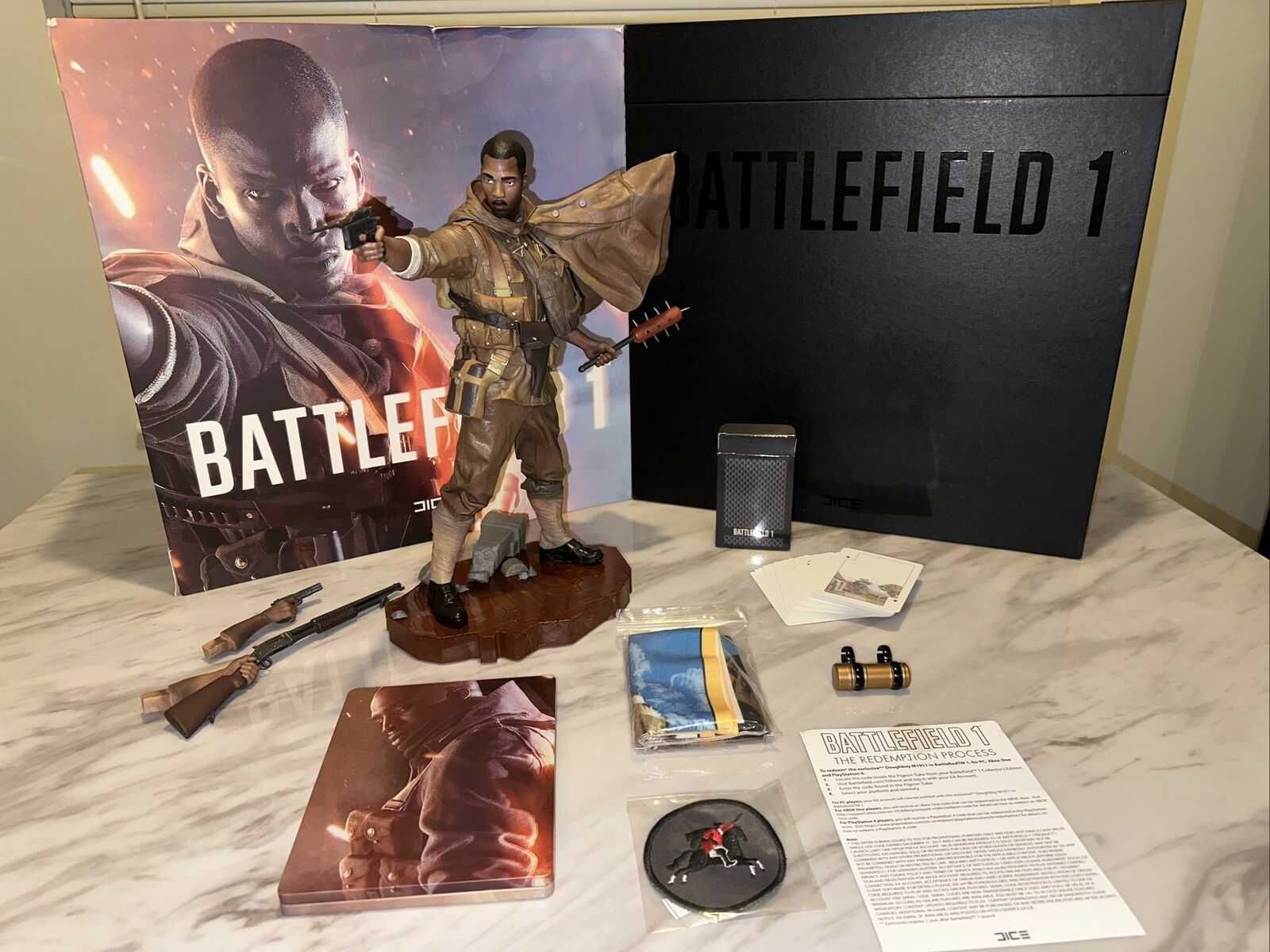 Máfia 3 collector Edition e Battlefield 1 Collector Edition