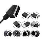 Cabos Scart para Sega, Nintendo, Ps, Xbox