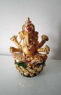figurka dekoracyjna ganeśa- Boga z głową słonia 
Feng Shui Ganes