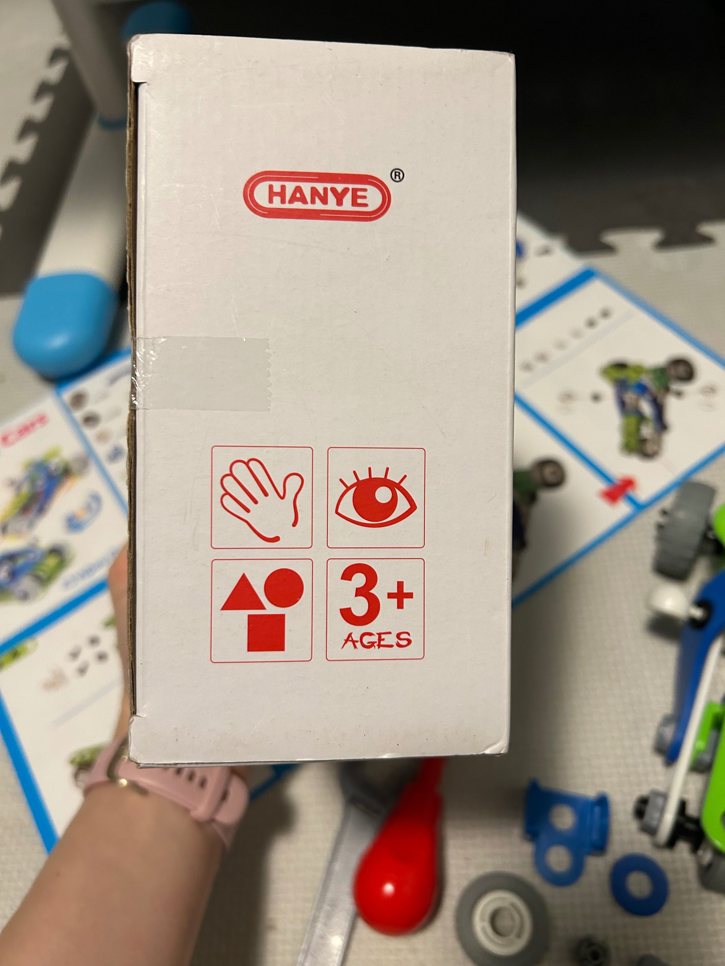 Hanye Build & Play Młody Inżynier Wyścigówka 2w1 52 el. 3+