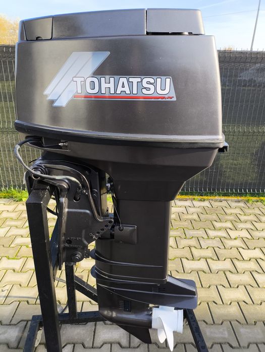 Silnik zaburtowy Tohatsu 40 KM 2-suw stopa L power trym manetka FILM