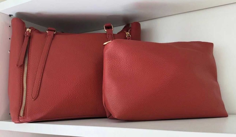 Conjunto de mala vermelha