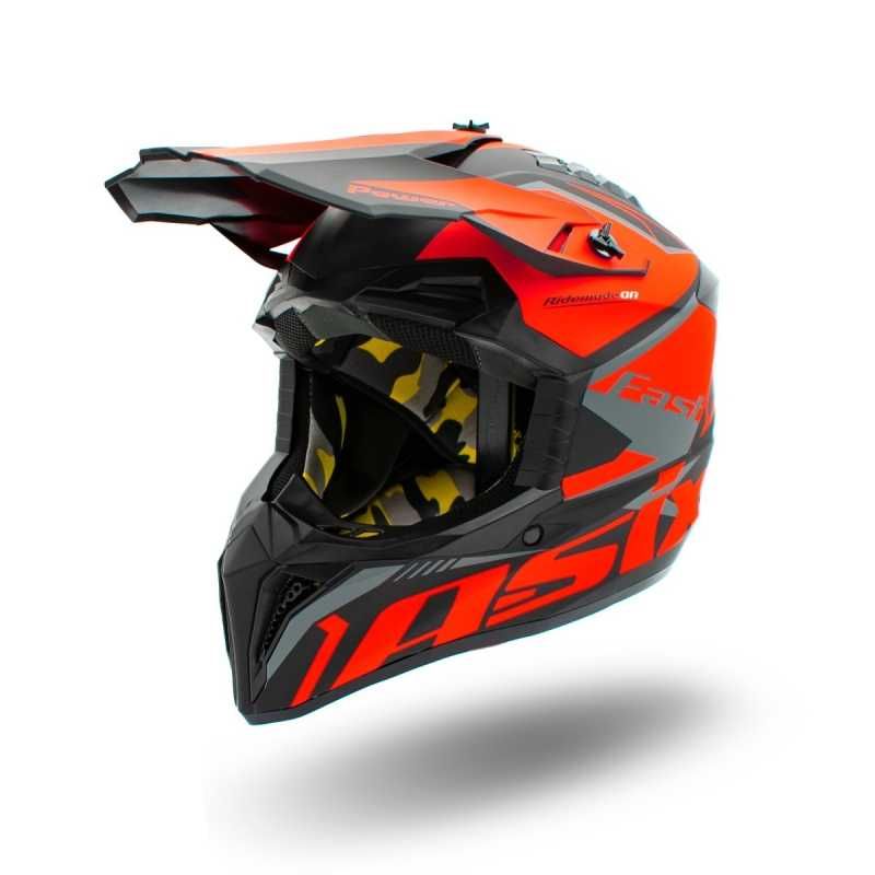 NOWY KASK ASIX ! Junior ! Różne kolory i rozmiary ! CROSS I QUAD !