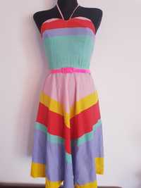 Nowa sukienka damska letnia Top Vintage rozmiar XS/S