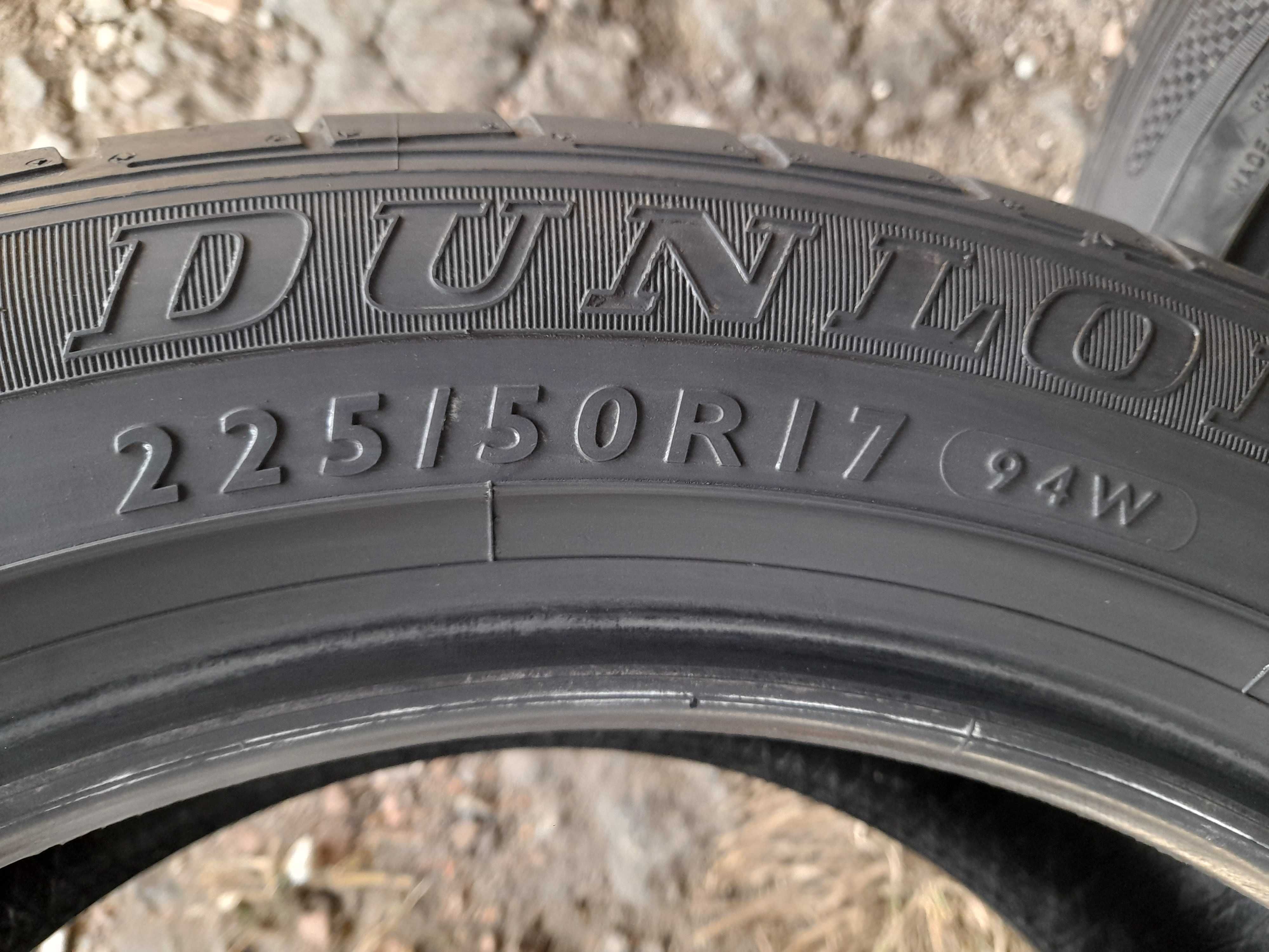 Літні шини 225/50 R17 Dunlop sp sport maxx tt(RFT) в наявності 4 шини