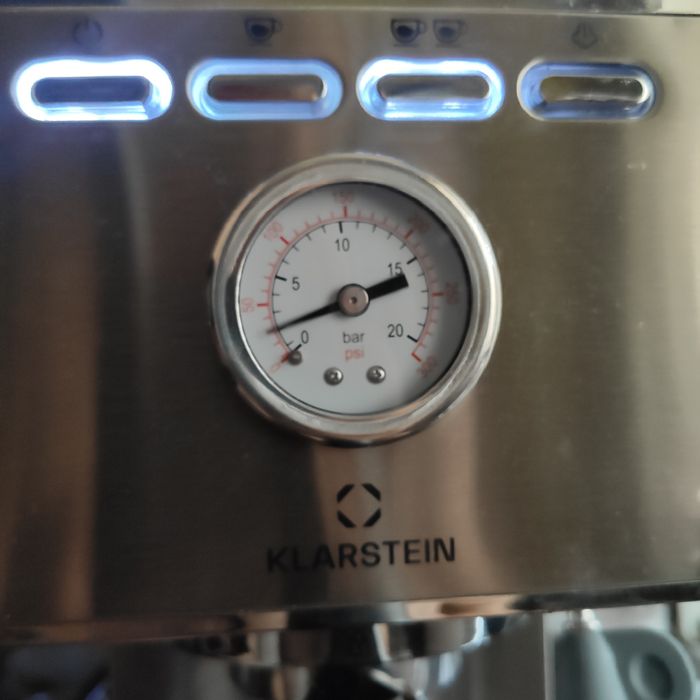 Еспресо-машина з підсвіткою  Pausa  Klarstein Великобританія