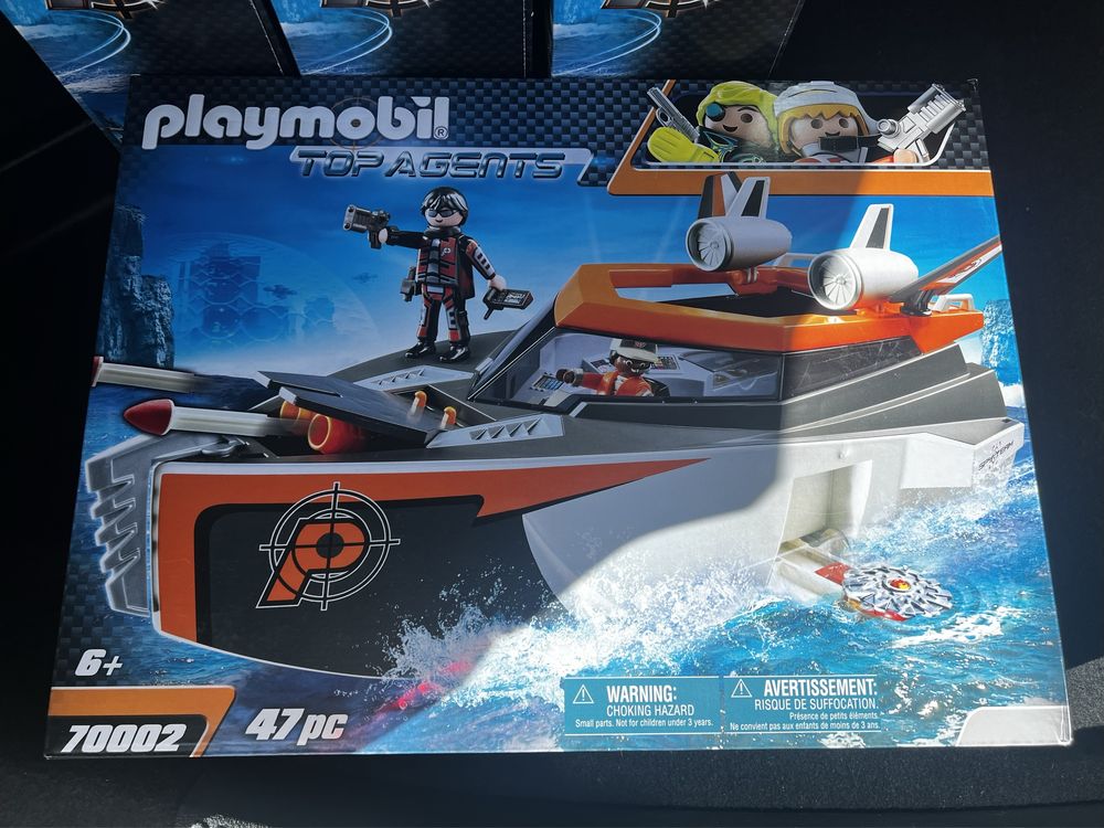 Playmobil, Top agents 70002 корабель 40 см