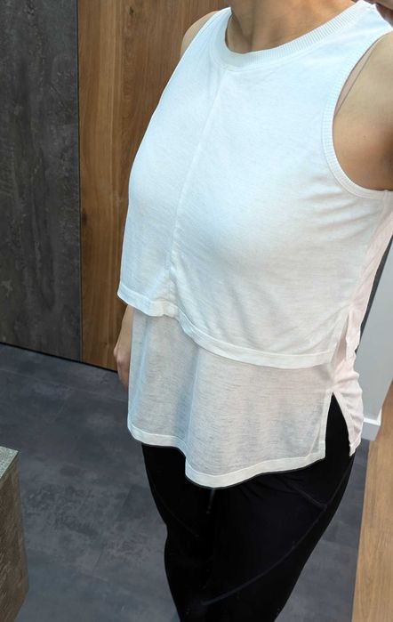 Майка топ спортивна біла lee cooper xs/s