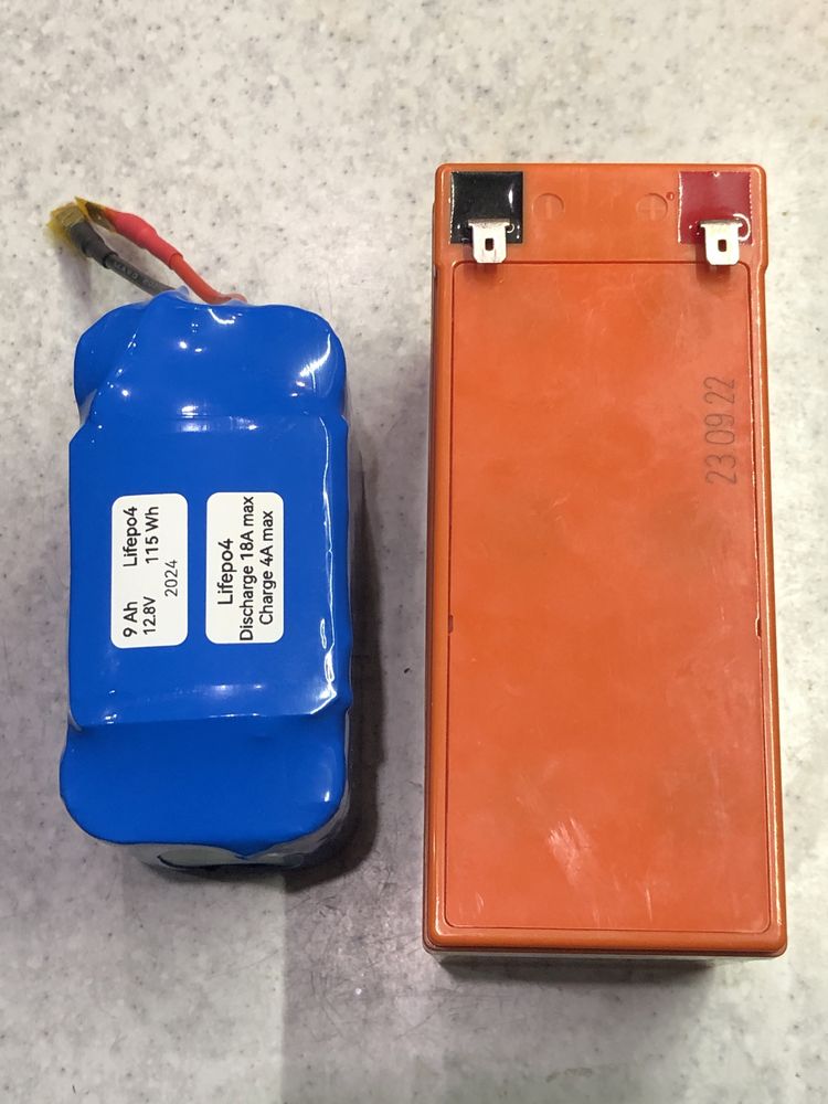 Аккумуляторная батарея LiFePO4 12 В 15Ah 6Ah 12V для ДБЖ UPS роутера