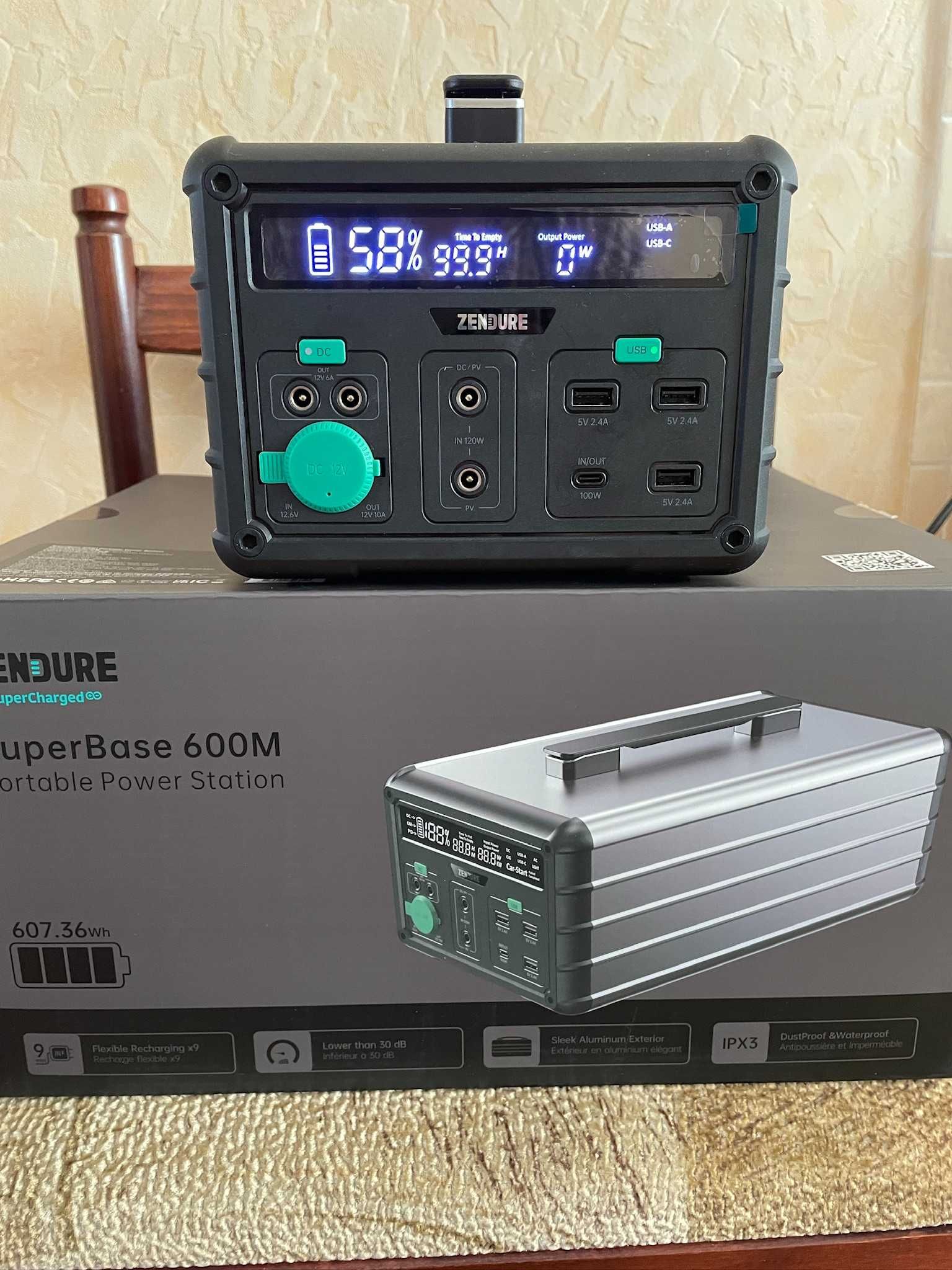 Зарядна станція Zendure ZDSB600M