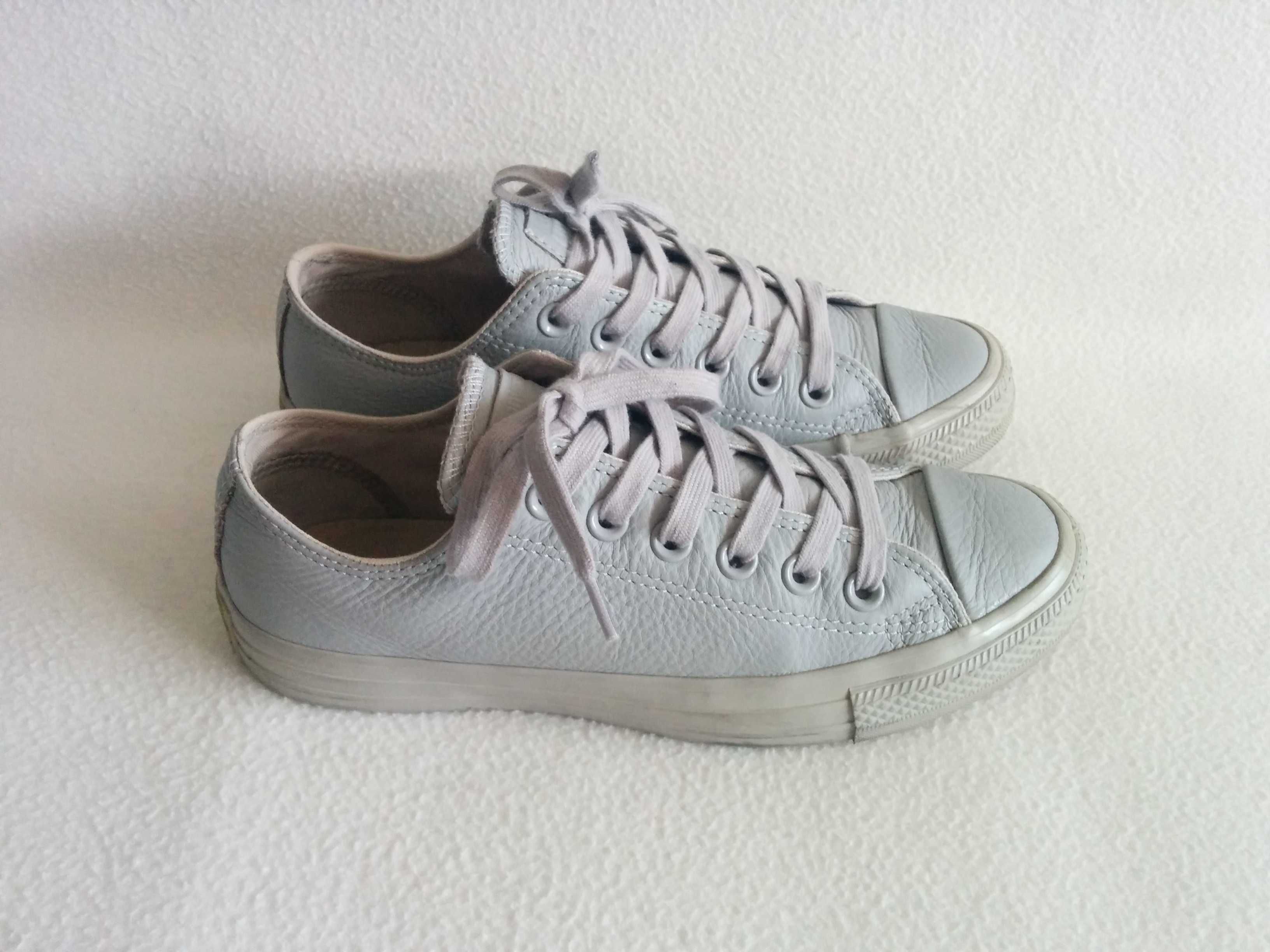 CONVERSE trampki ze skóry naturalnej - tenisówki - buty