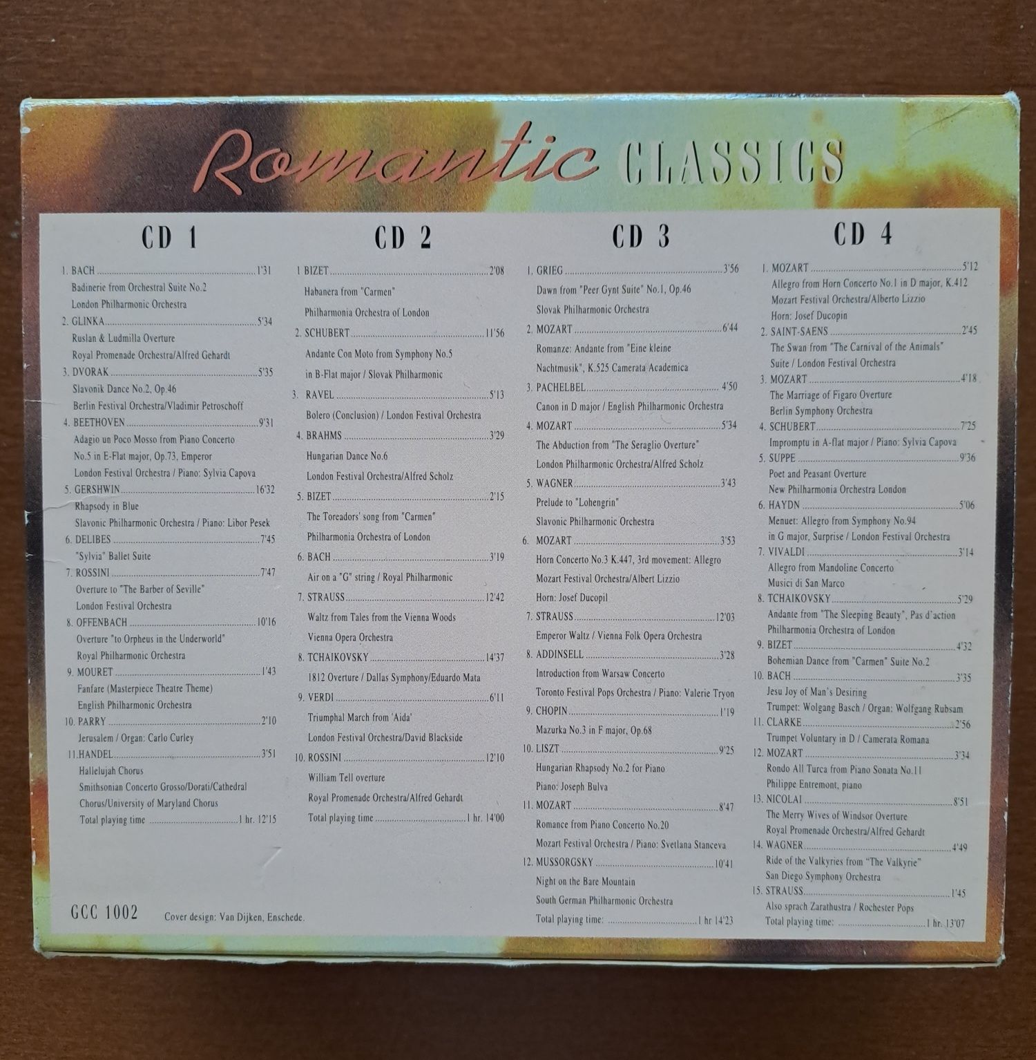 Romantic Classics 4 CD BOX