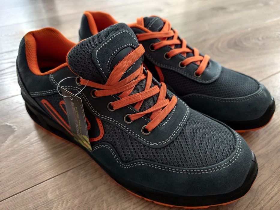 Buty ochronne robocze męskie niskie S1P SRC ISO JOMIX podnosek nowe 45