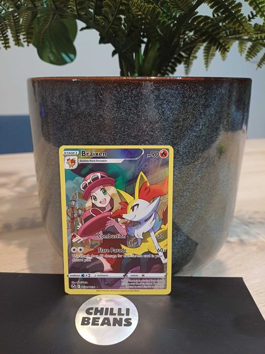 Carta Pokémon Braixen TG01/TG30 - estado mint / near mint