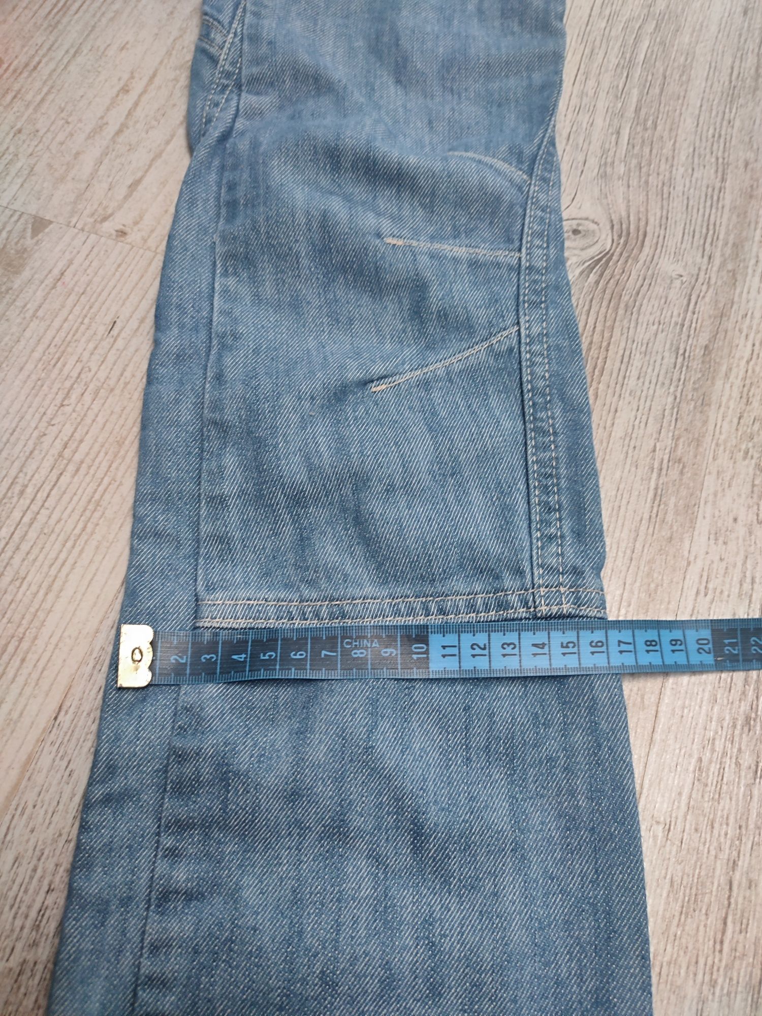 H&M 26 XS spodnie damskie jeansowe dżinsy proste niski stan kieszenie