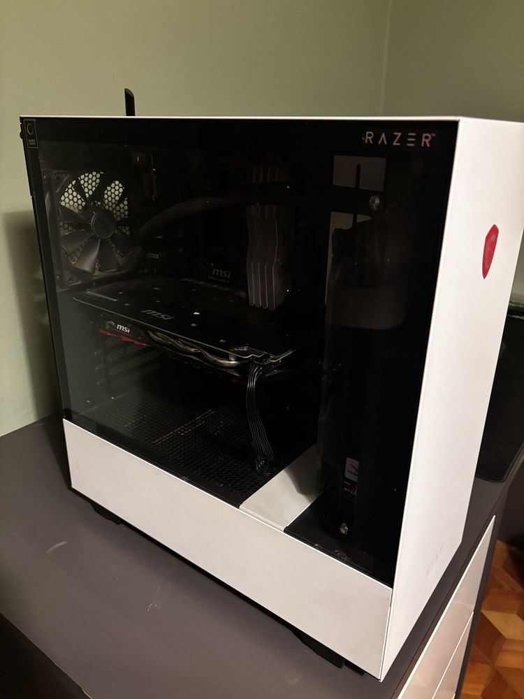 Komputer gamingowy z chłodzeniem wodnym GTX1060 GAMING X/RYZEN 5/16GB