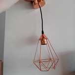 Lampa wisząca Byron miedź