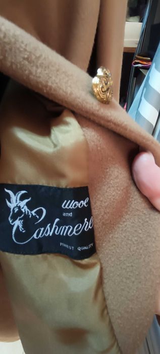 Casaco camel  tamanho 44 ou xl