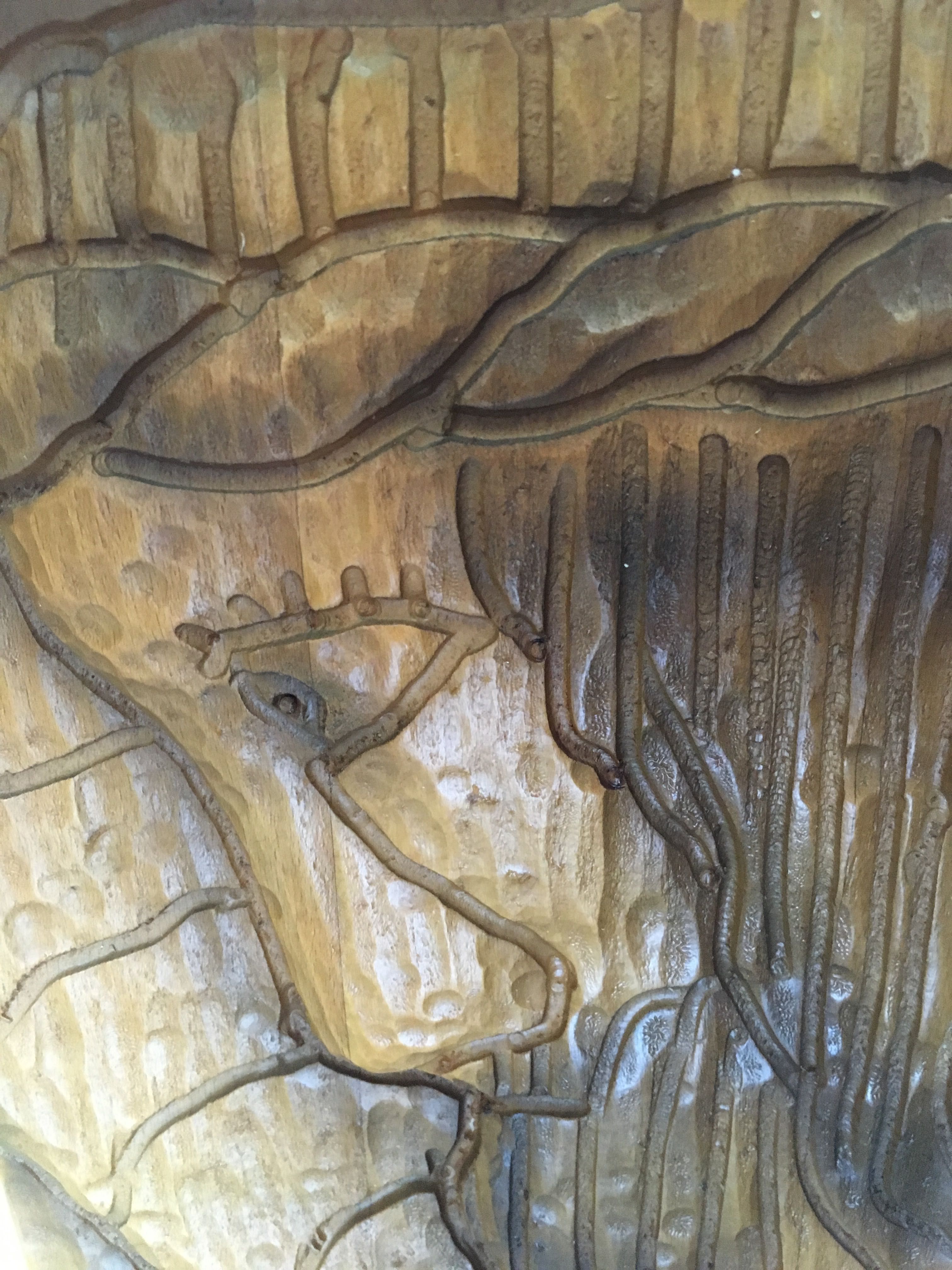 Jezus płaskorzeźba drewniana rzeźba figurka drewno obraz 3D