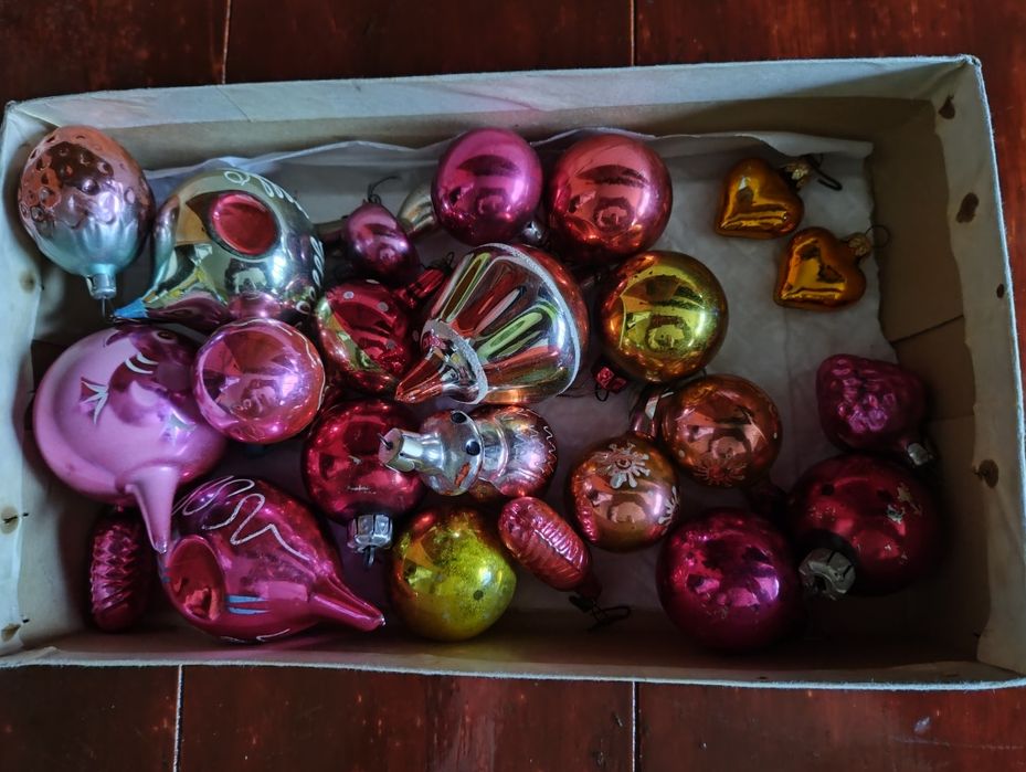 Елочные игрушки СССР