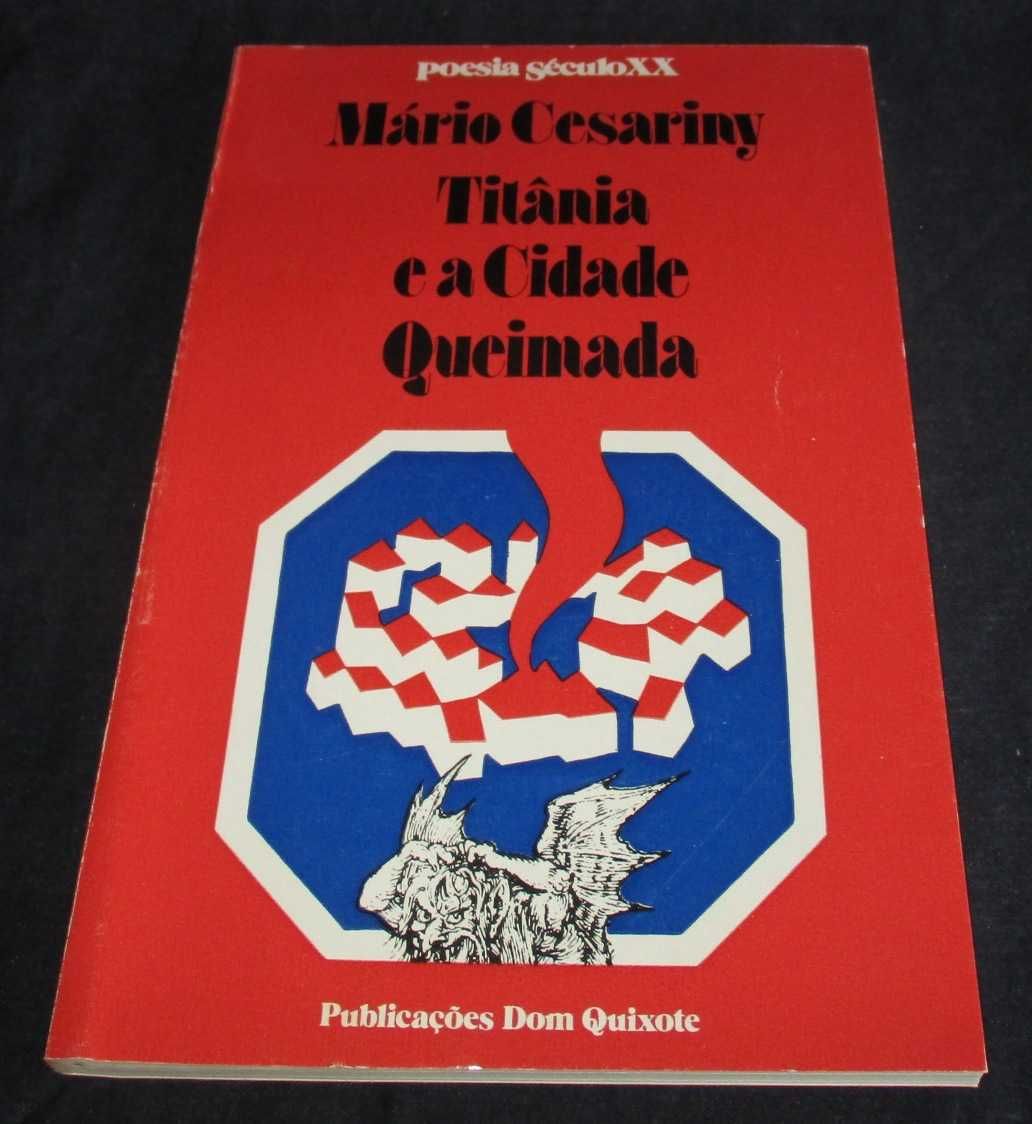 Livro Titânia e a Cidade Queimada Mário Cesariny