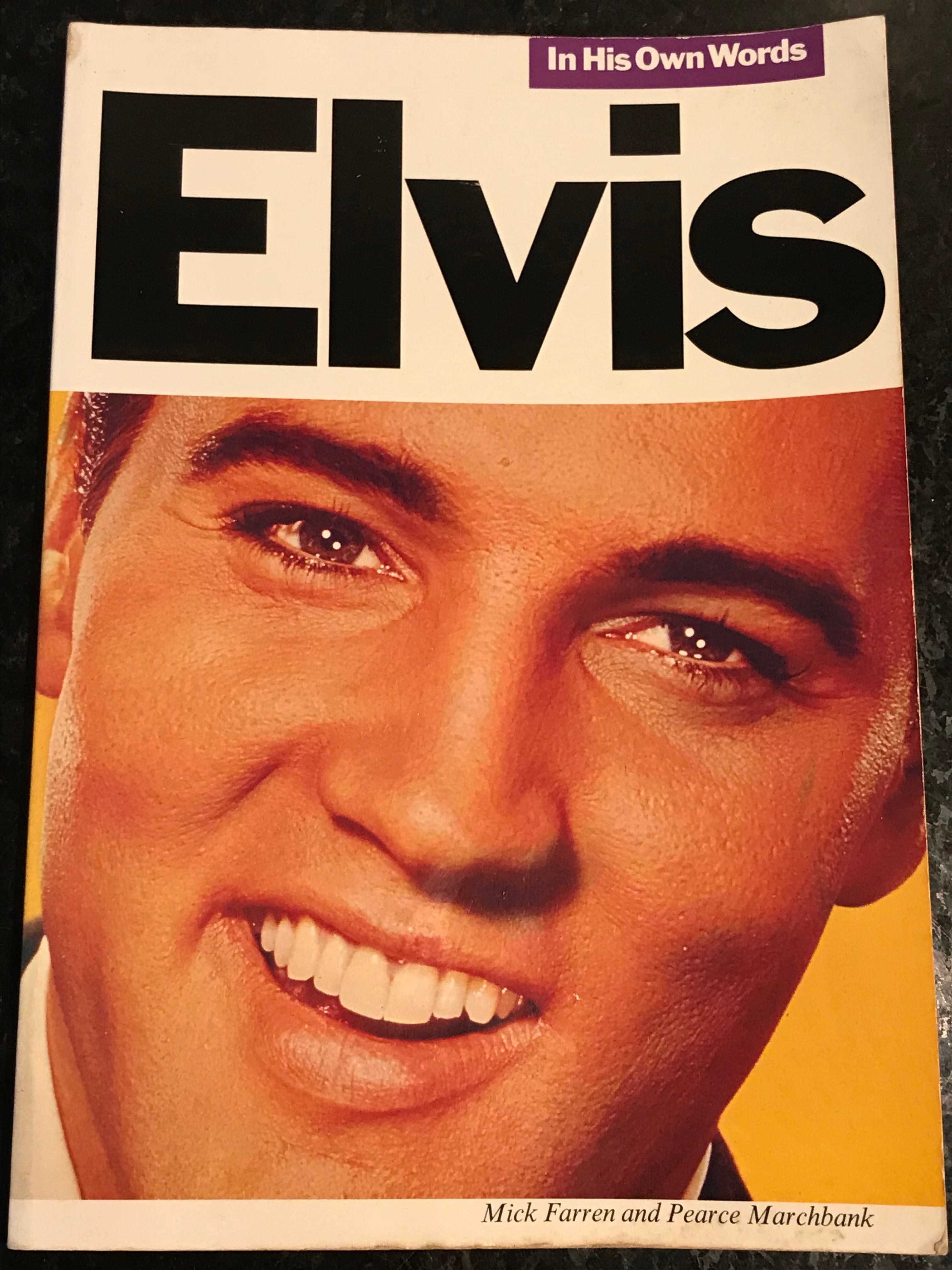 Elvis in is own words - livro em inglês