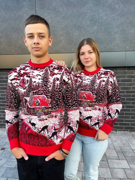 Новорічні светри для родини