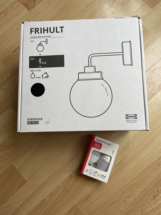 lampa ścienna kinkiet ikea