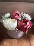 Flower box z piwoniami