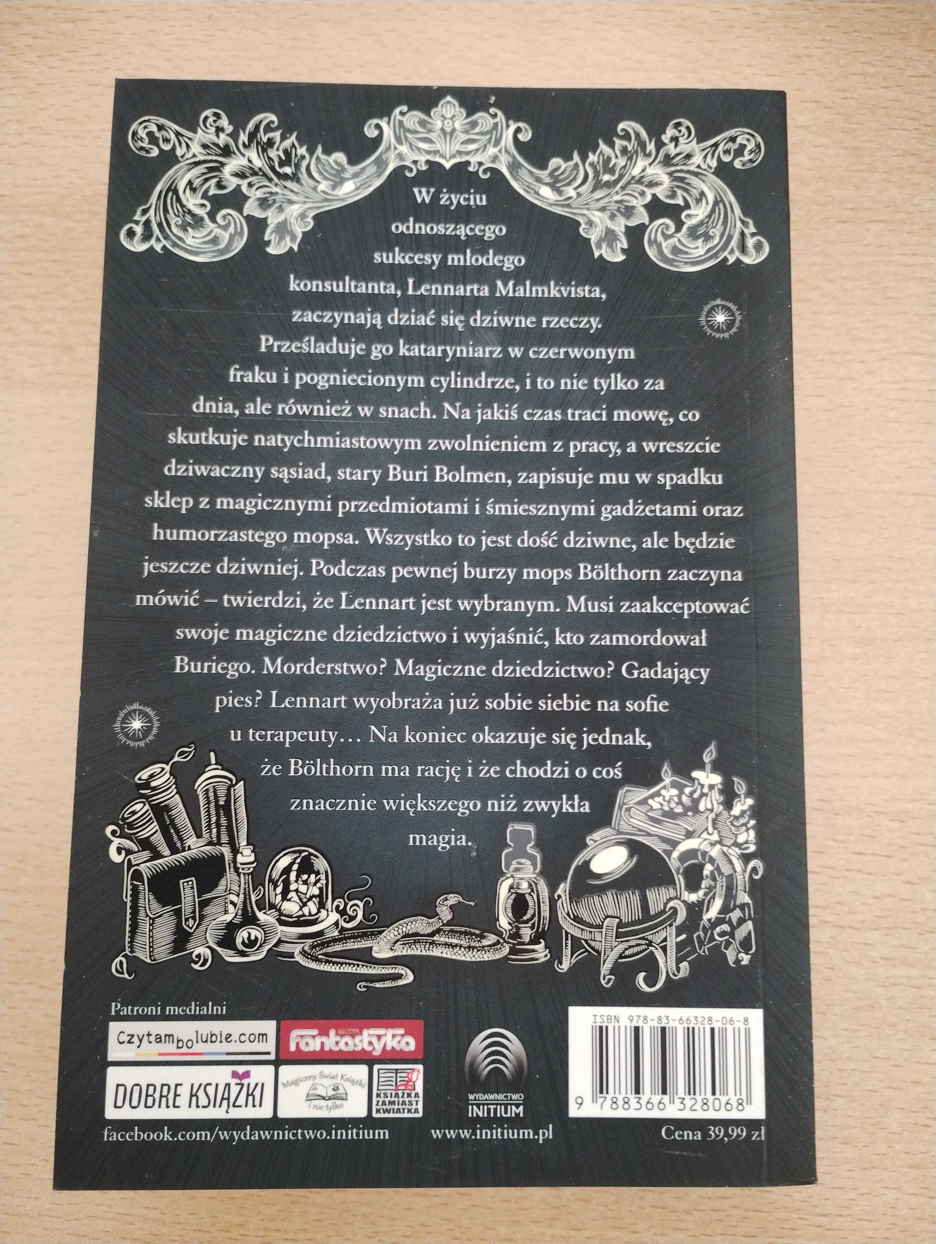 Lars Simon - Lennart Malmkvist i osobliwy mops Buri Bolmena