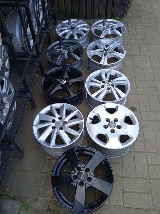 Felgi Aluminiowe 5x100 15 oraz 16 Yaris VW Seat Skoda Subaru Montaż