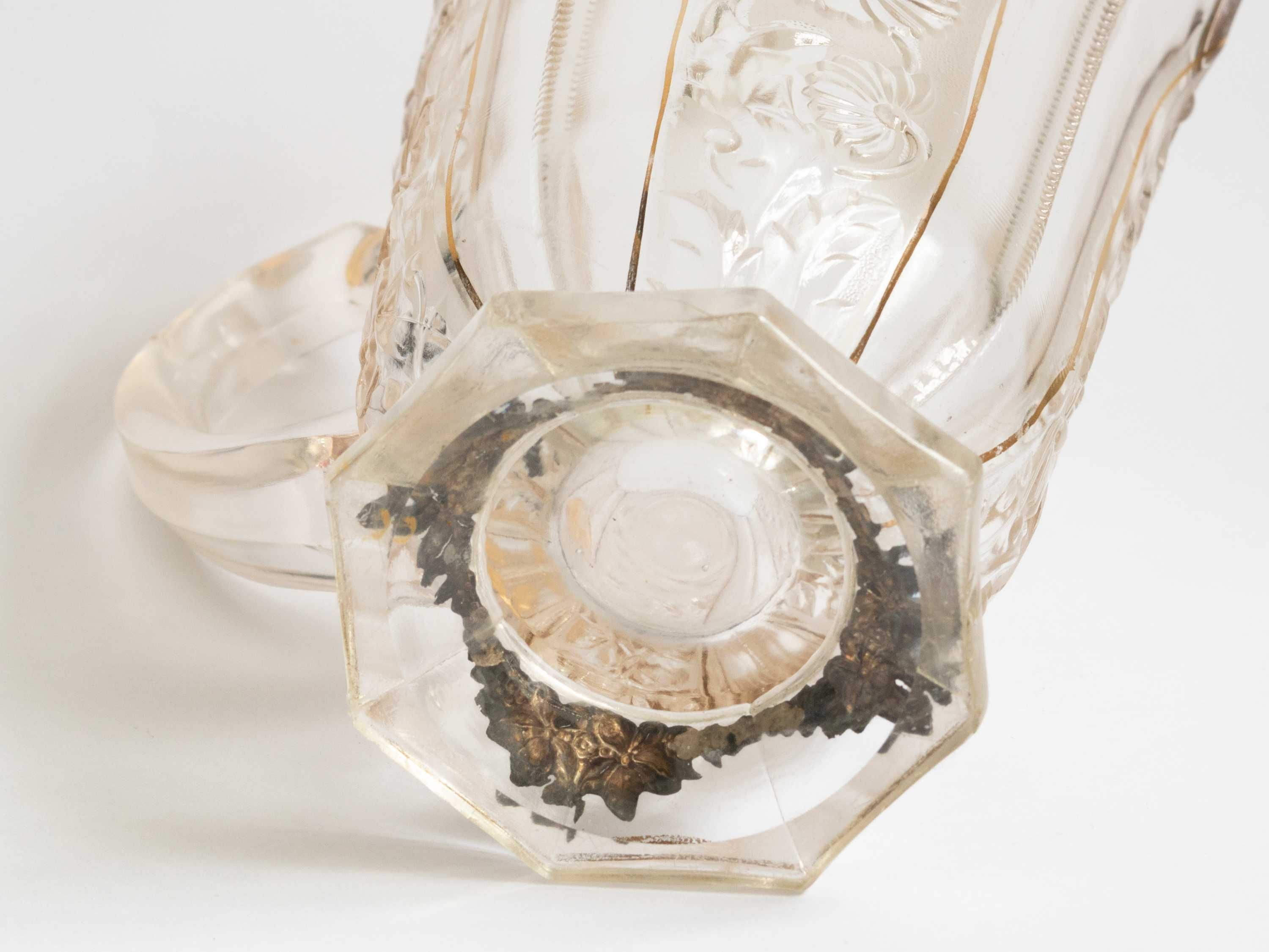 Jarra leiteira prata cristal Arte Nova | século XX