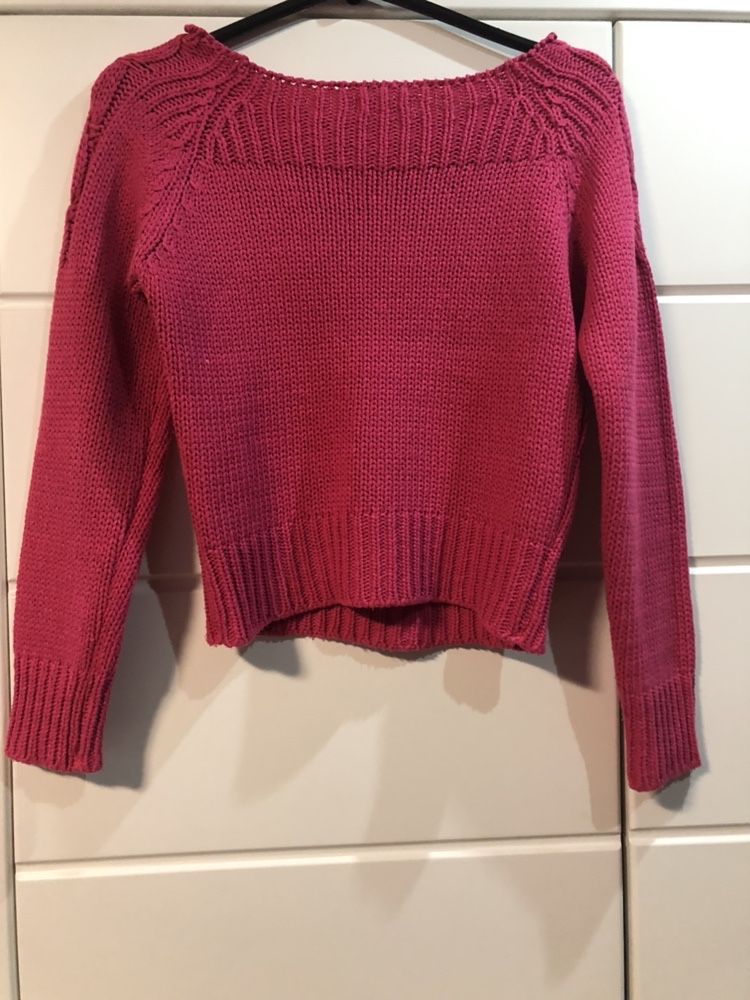 Różowy sweter Orsay