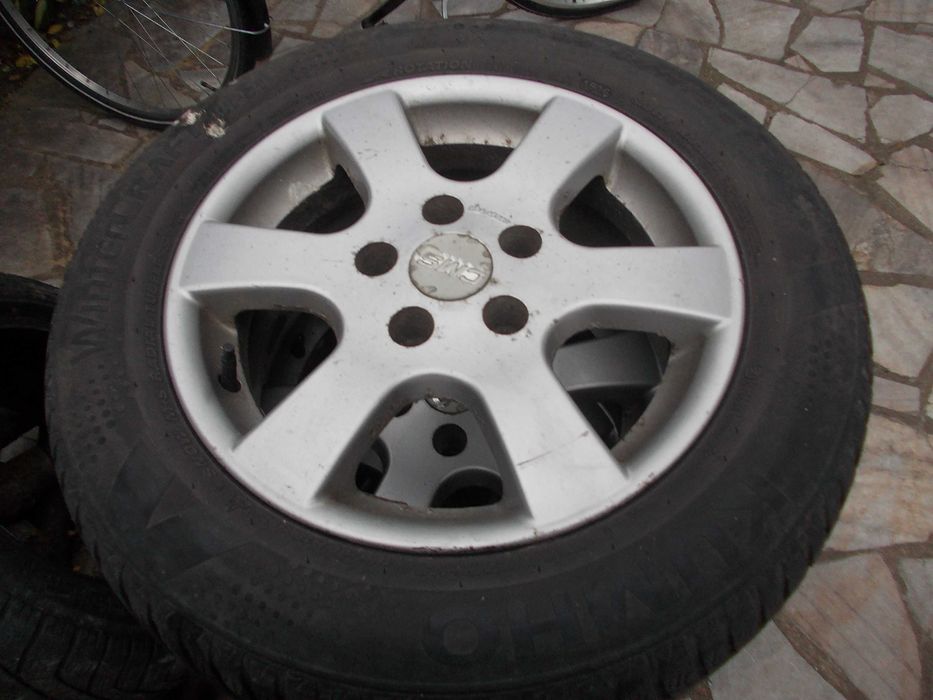 Alufelgi 15 cali audi,vw,seat,skoda +opony zimowe gratis