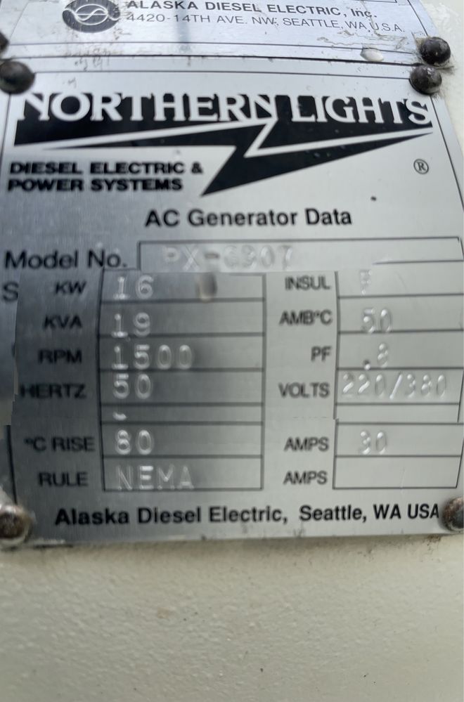 Генератор дизельний 16 кВт