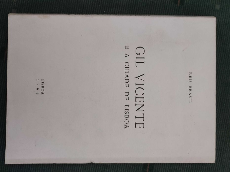 Gil Vicente e a Cidade de Lisboa - Reis Brasil, 1968