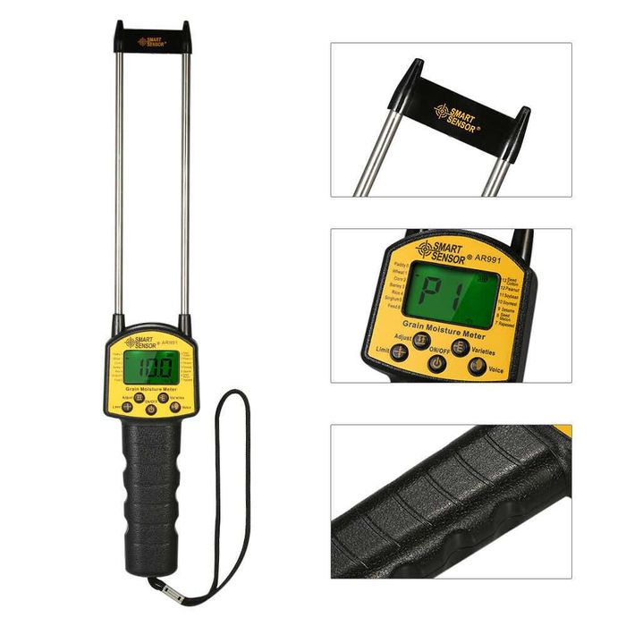 Analisador medidor de Humidade de grãos , farinhas etc Dois elétrodos!