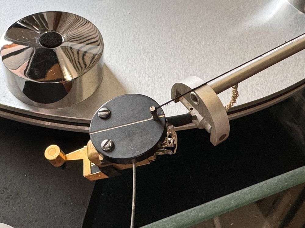 Gramofon Transcripton unikatowy transrotor szklo aluminium manualny